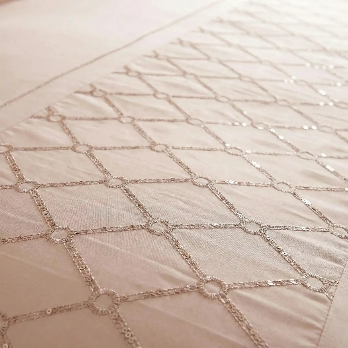 Monaco Duvet Blush Cover Set 3