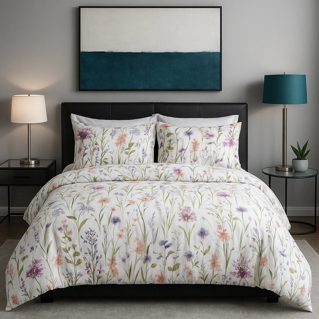 Hampshire Floral Duvet Cover Set by Sundour
