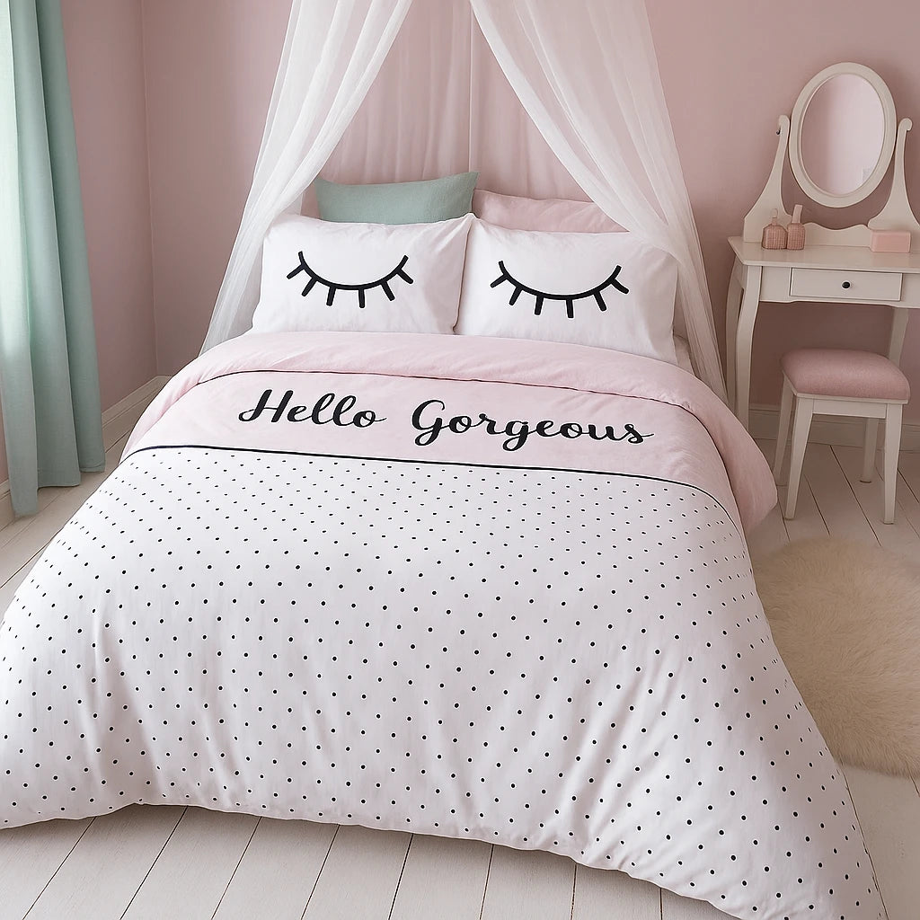 Hello Gorgeous Duvet Cover Set by Rapport Home