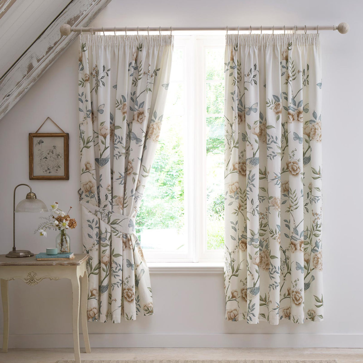 Amelle Tape Top Pencil Pleat Curtains by Dreams & Drapes Design