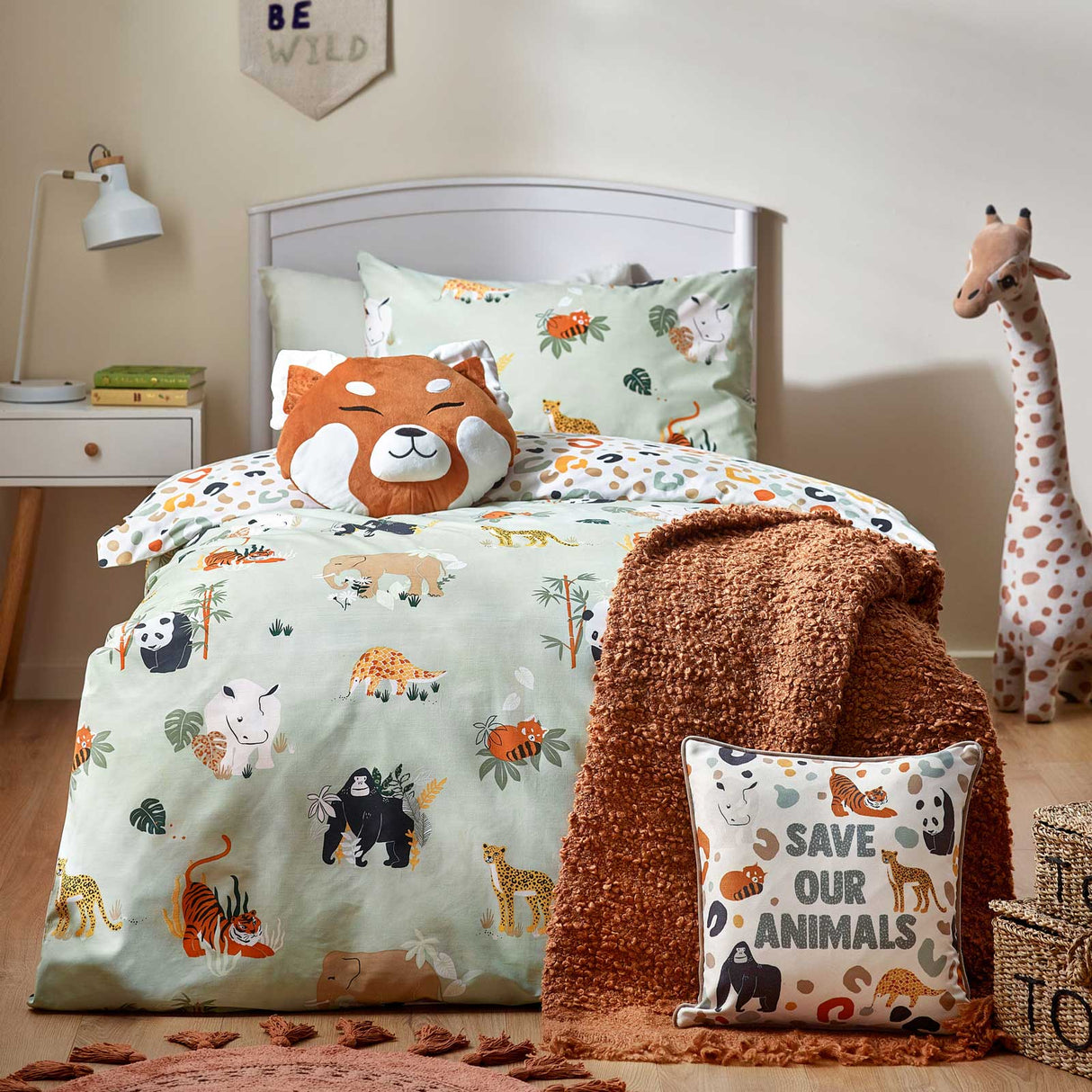 Wildlife Animal Duvet Cover Set by little furn.
