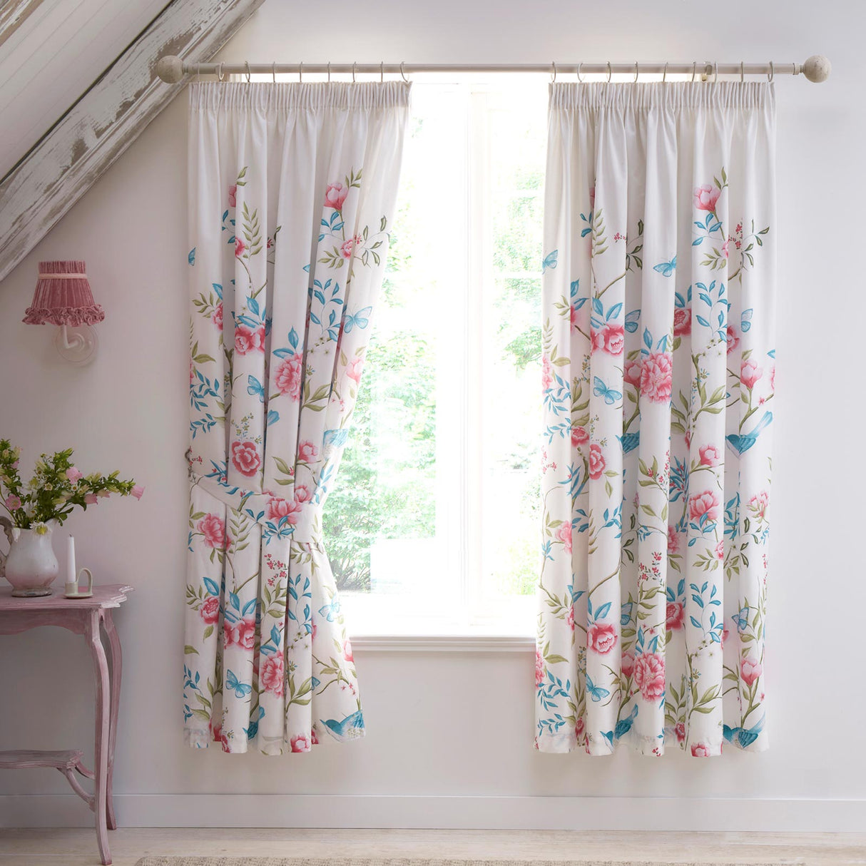 Amelle Tape Top Pencil Pleat Curtains by Dreams & Drapes Design