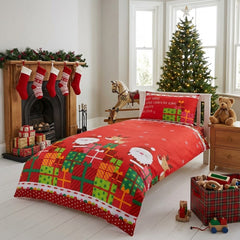 Dear Santa Polycotton Duvet Cover Set