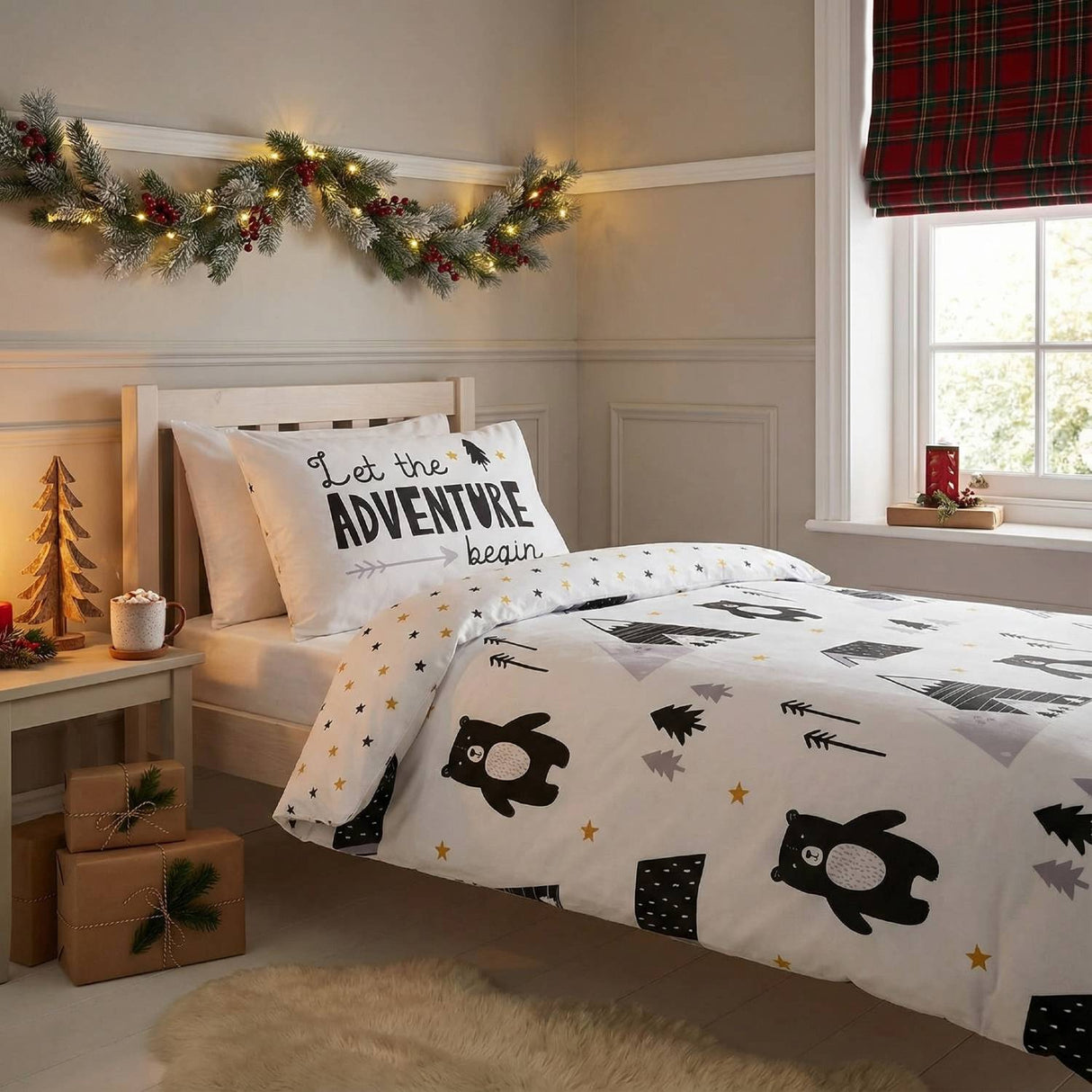 Scandi Bears Duvet Cover Set by Rapport Home