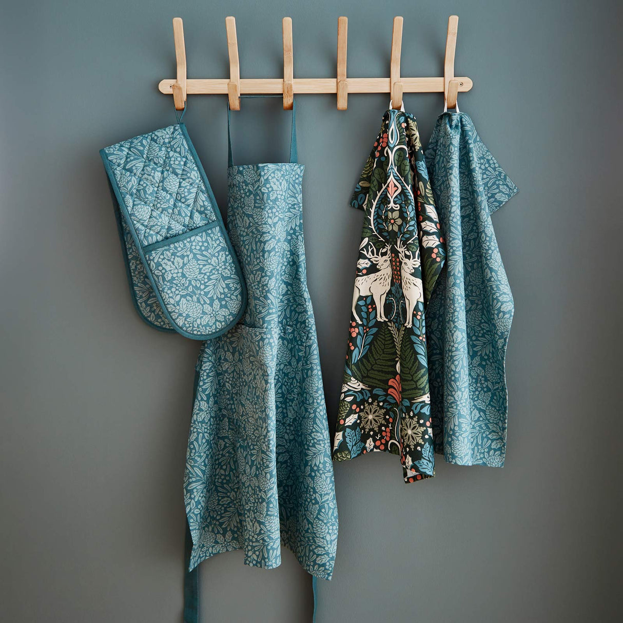 Majestic Stag Kitchen Textiles Collection by Catherine Lansfield