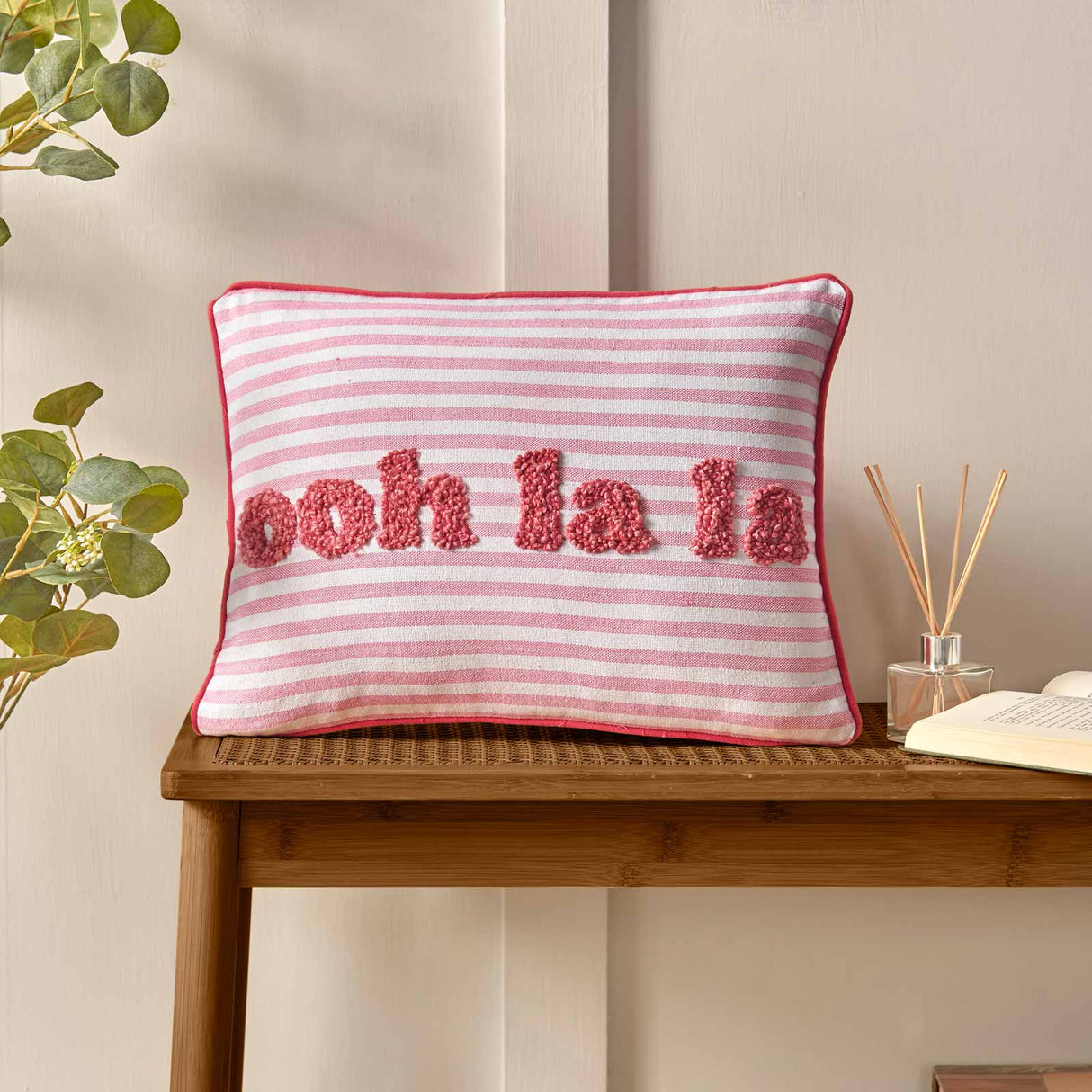 Catherine Lansfield Ooh La La Filled Cushion