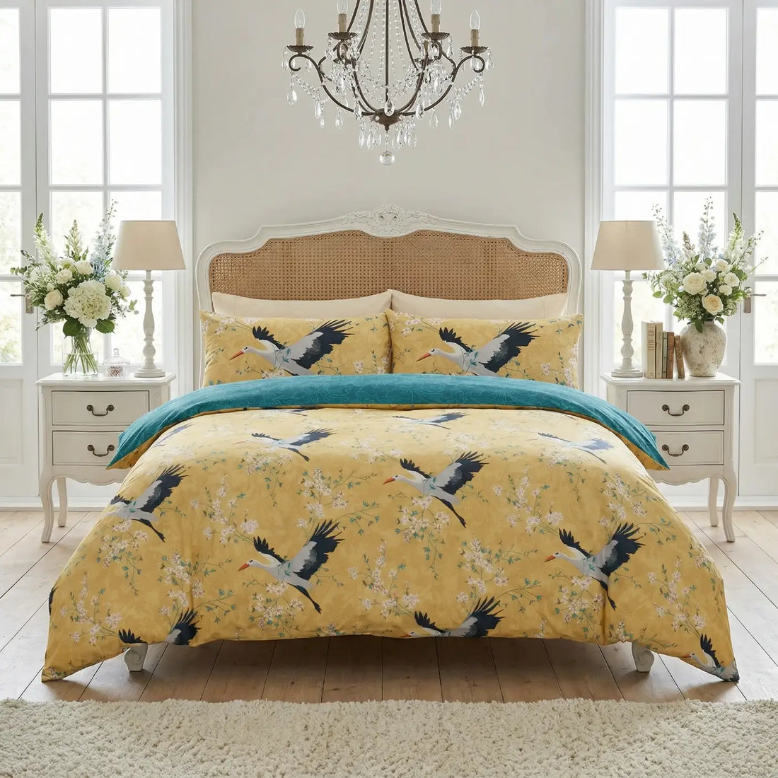 So Soft Cranes Duvet Cover Set