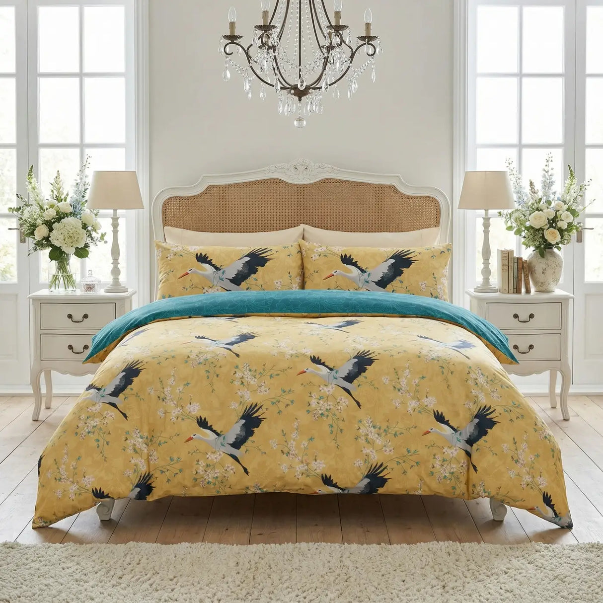 So Soft Cranes Duvet Cover Set 1
