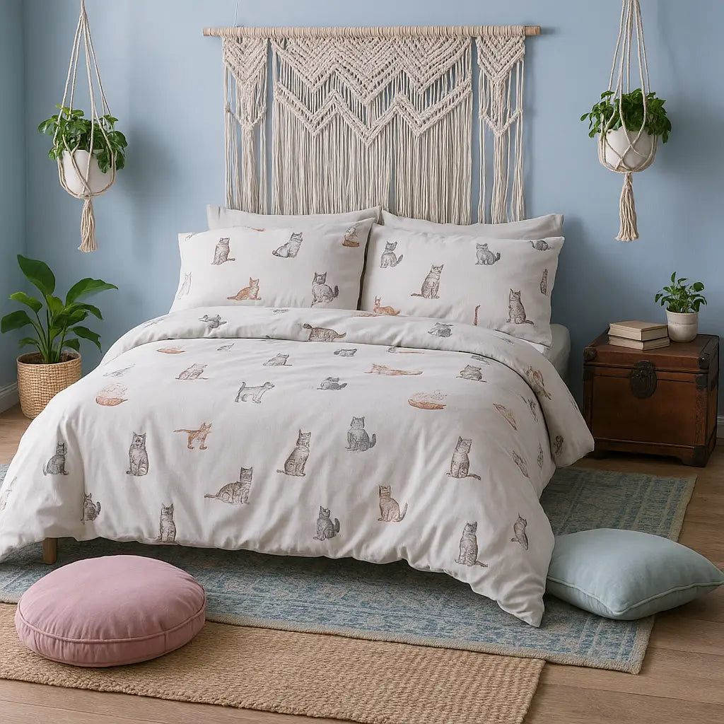 So Soft Purrrfect Duvet Cover Set by Rapport Home