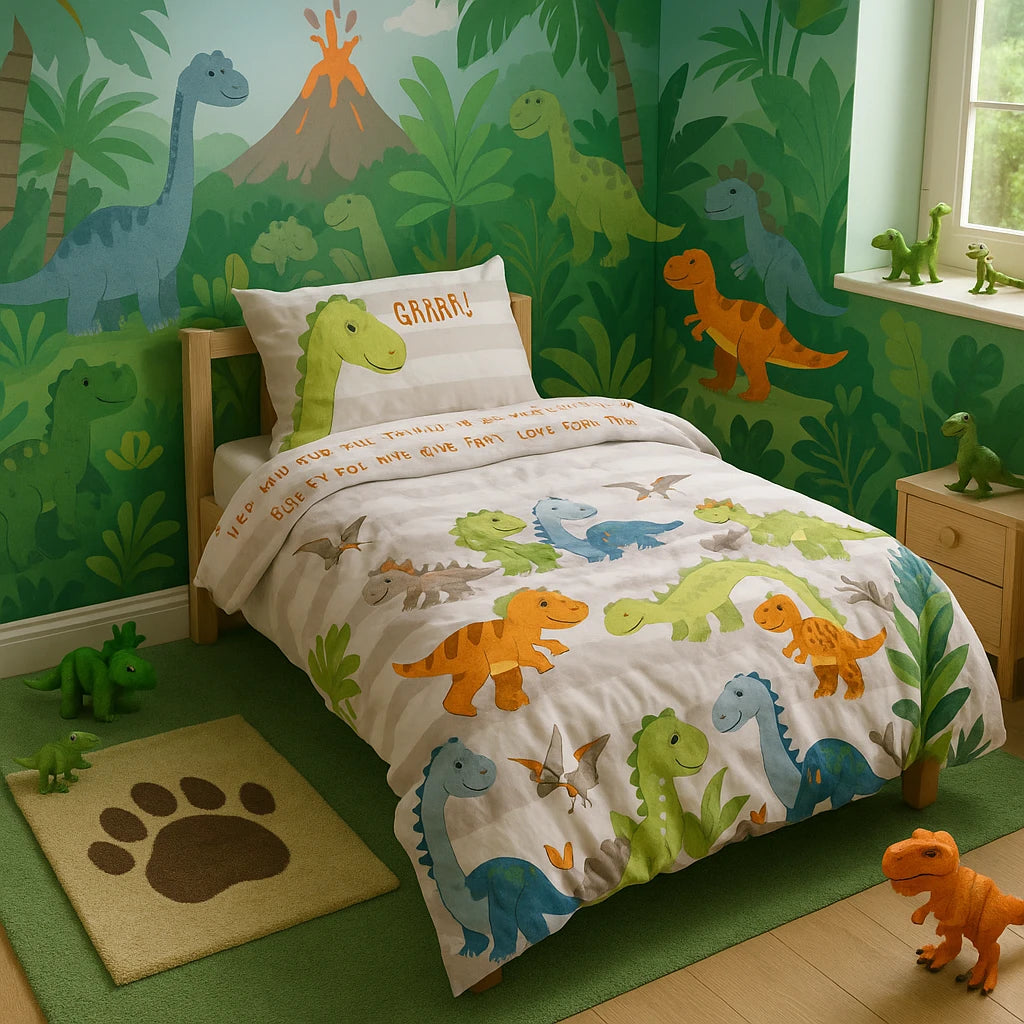 Dinosaur Duvet Cover Set by Rapport Home