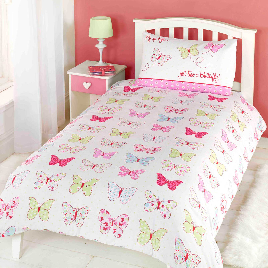 Fly Up High Polycotton Duvet Cover Set