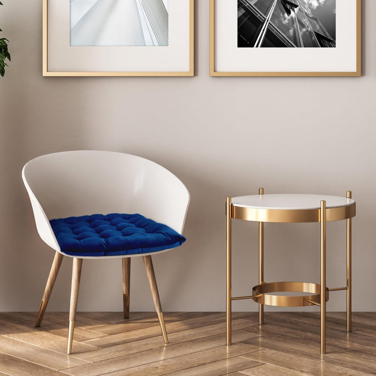 Holland Velvet Seat Pad 16" x 16" (40 x 40cm) by Emma Barclay 7