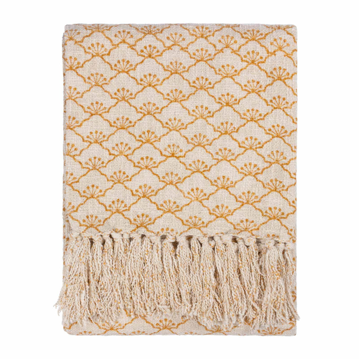 Saku Cotton Throw Blanket 130cm x 170cm by Yard