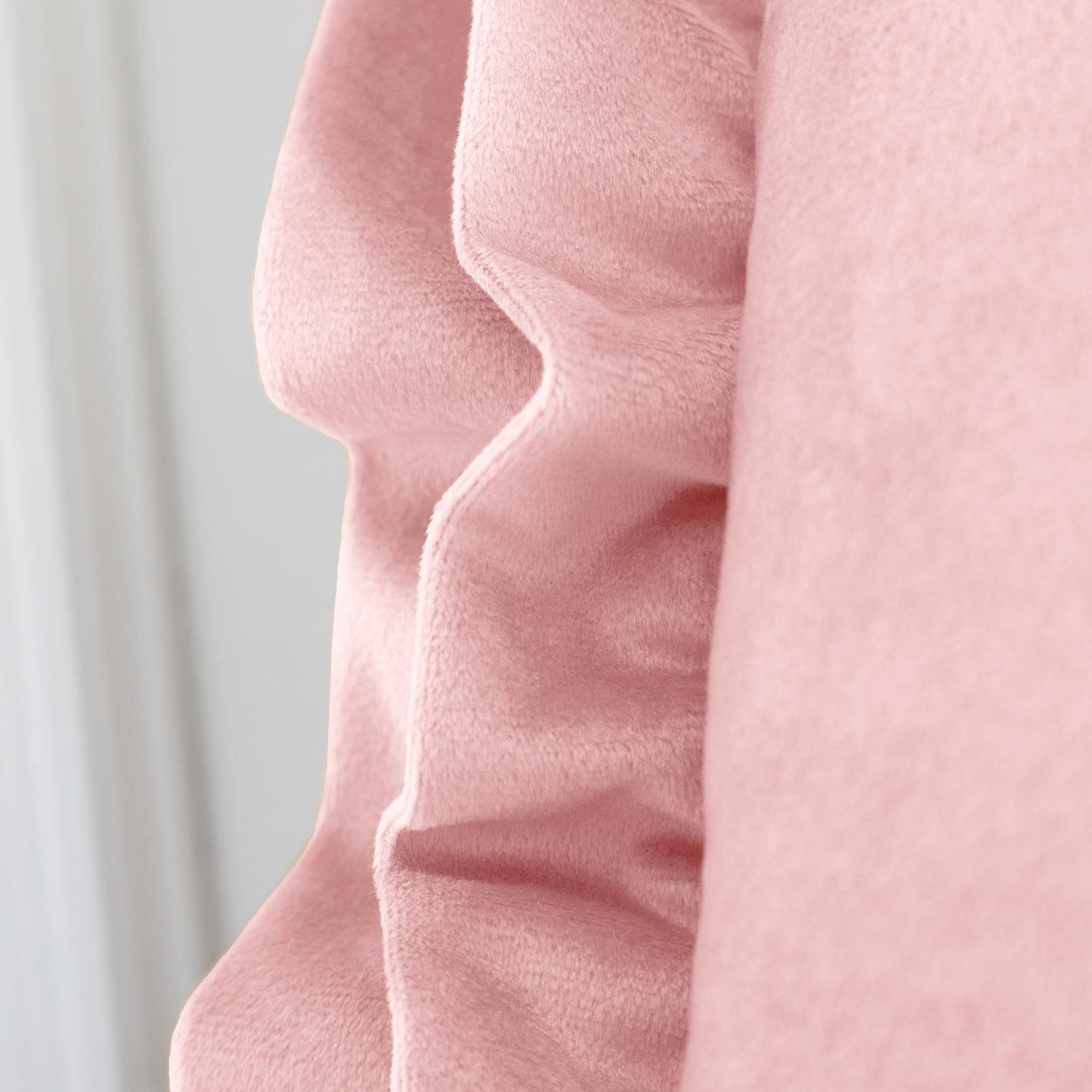 Catherine Lansfield So Soft Double Frill Filled Cushion 43cm x 43cm 8