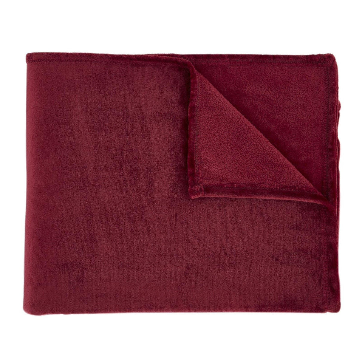 Catherine Lansfield Velvet Touch Cosy Blanket Throw 45