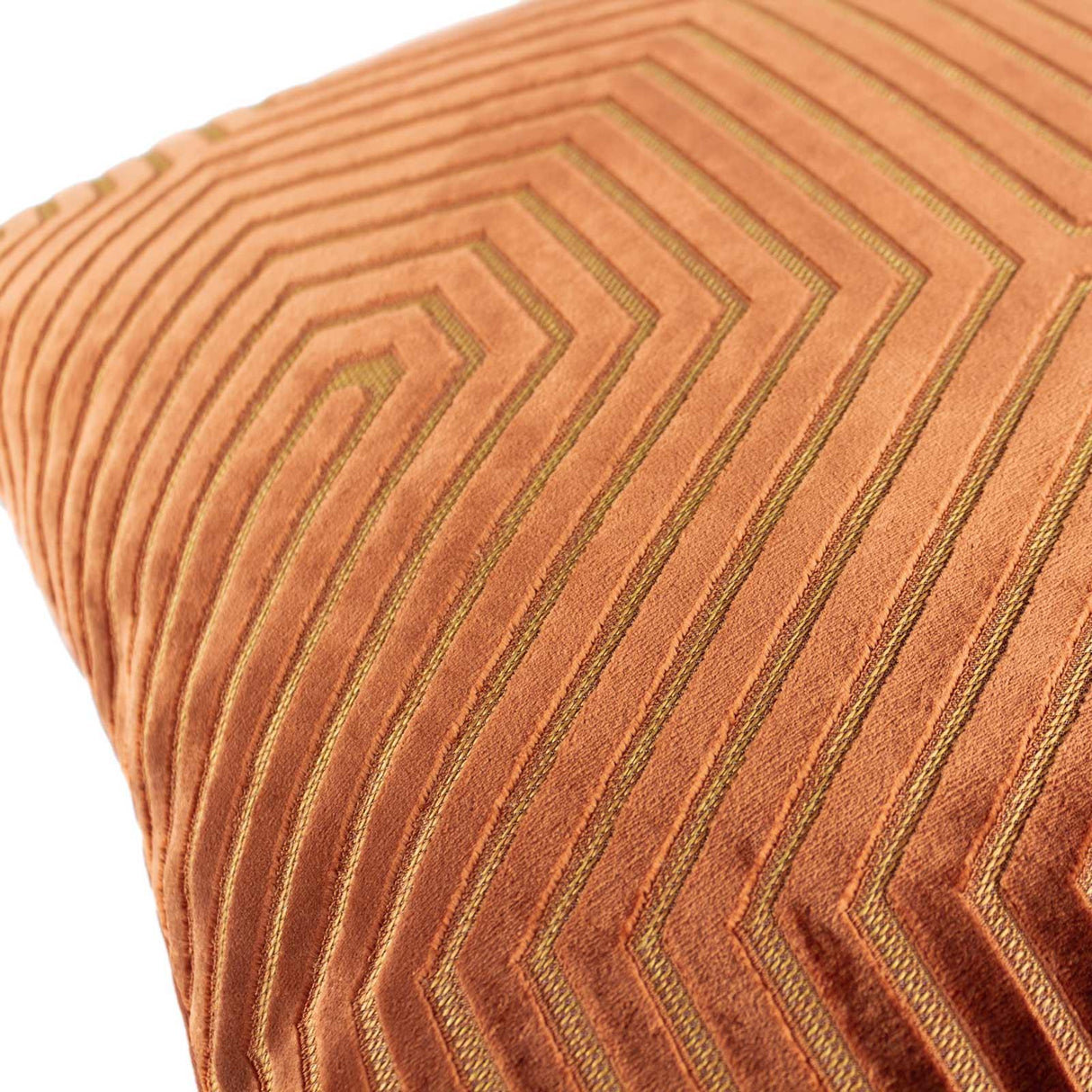 Evoke Cut Velvet Cushion Cover 18" x 18" by Paoletti 8
