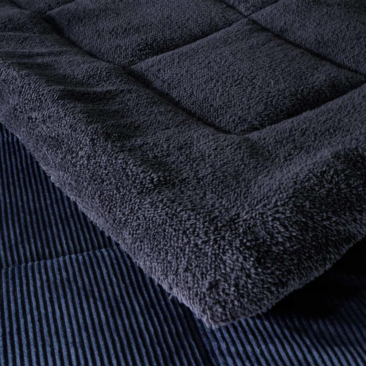 Cosy Cord Coverless 6.5 Tog Duvet 200cm x 200cm Bedspread by Catherine Lansfield