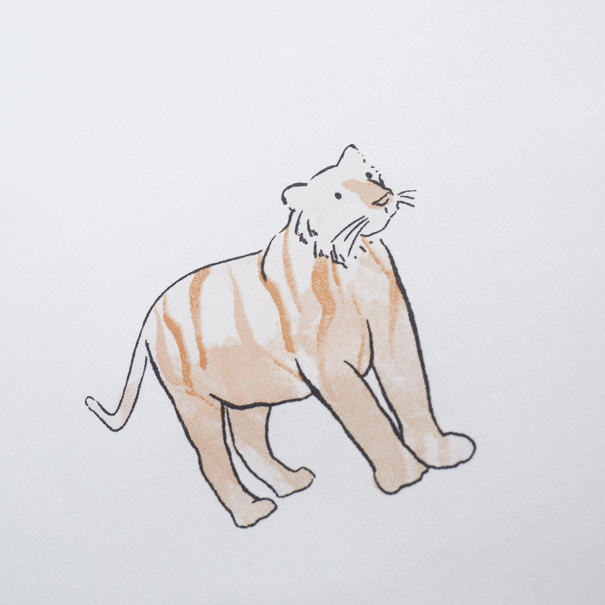 Zoo Animals Fitted Sheet by Bianca