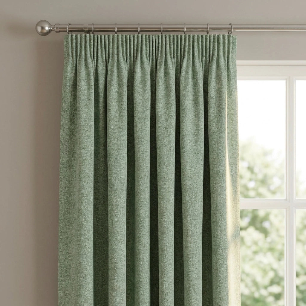 Dallas Lined Tape Top Pencil Pleat Blackout Curtains 8