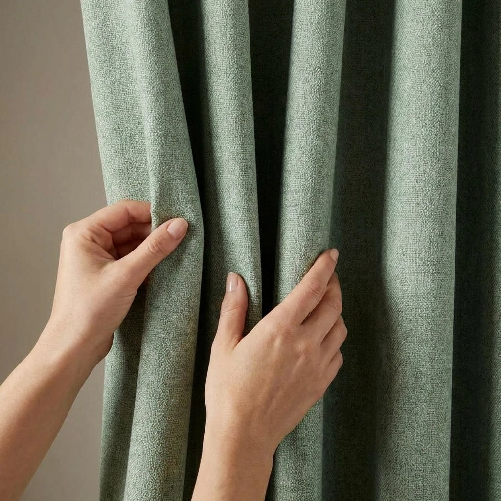 Dallas Lined Tape Top Pencil Pleat Blackout Curtains 9