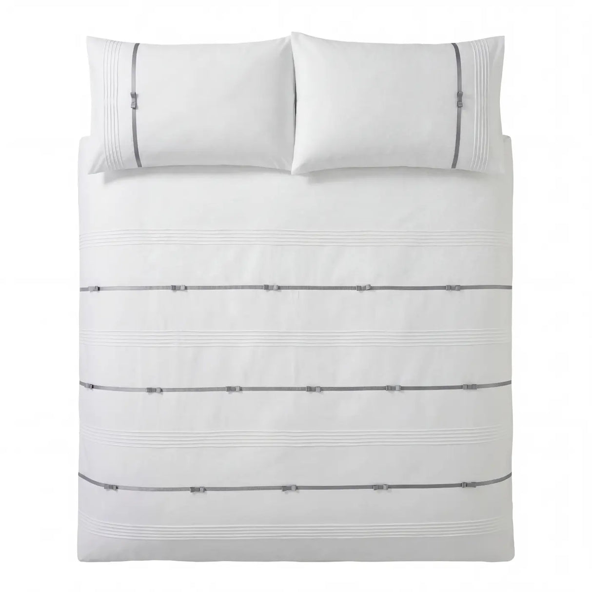 Clarissa Duvet Cover Set - White image 4