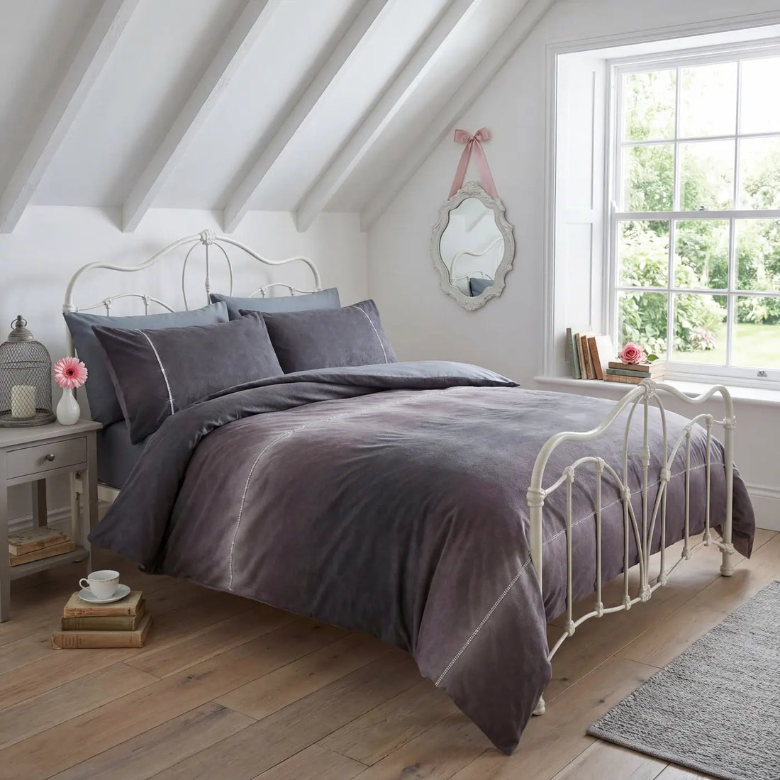 Diamante Teddy Duvet Cover Set