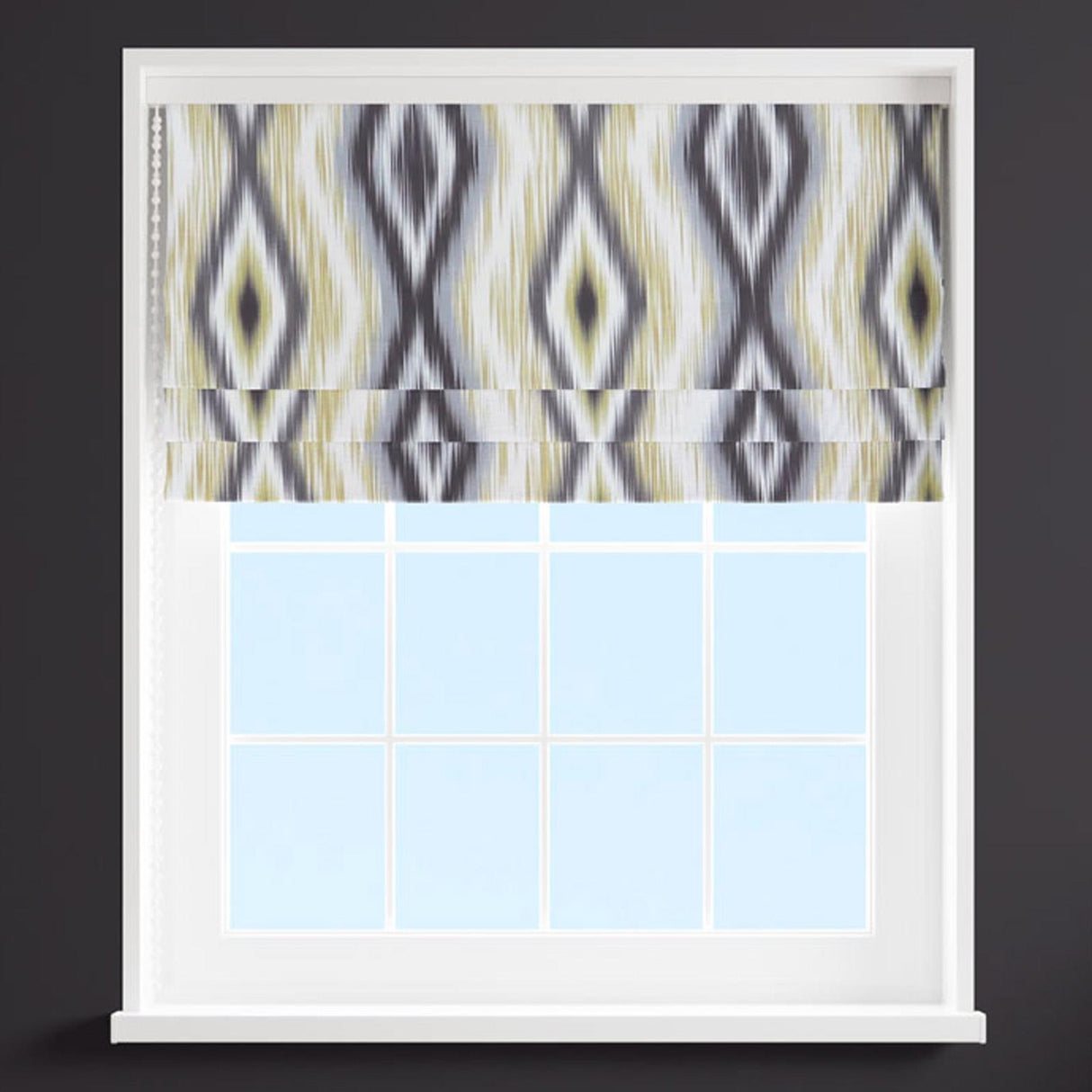 Nepal Ochre Made To Measure Roman Blind by Style Furnishings