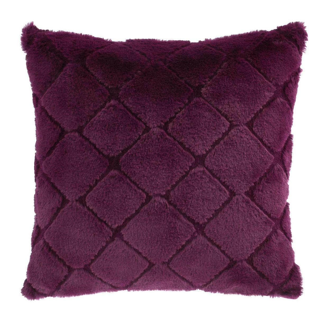 Catherine Lansfield Cosy Diamond Filled Cushion 43cm x 43cm 12