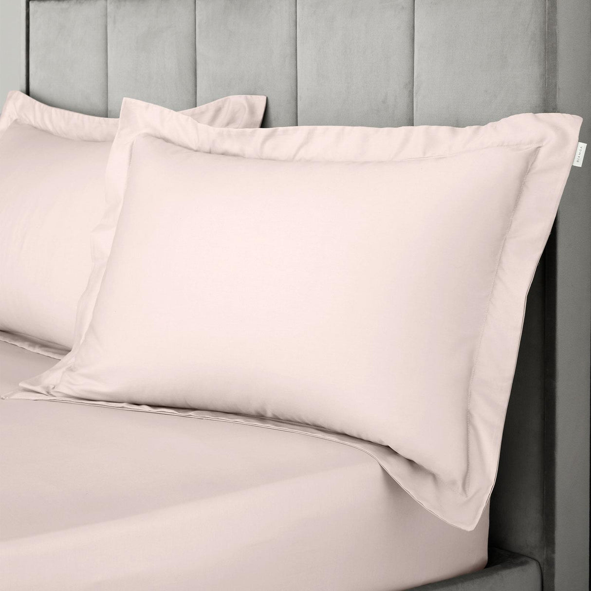400 Thread Count Cotton Sateen Oxford and Standard Pillowcases by Bianca