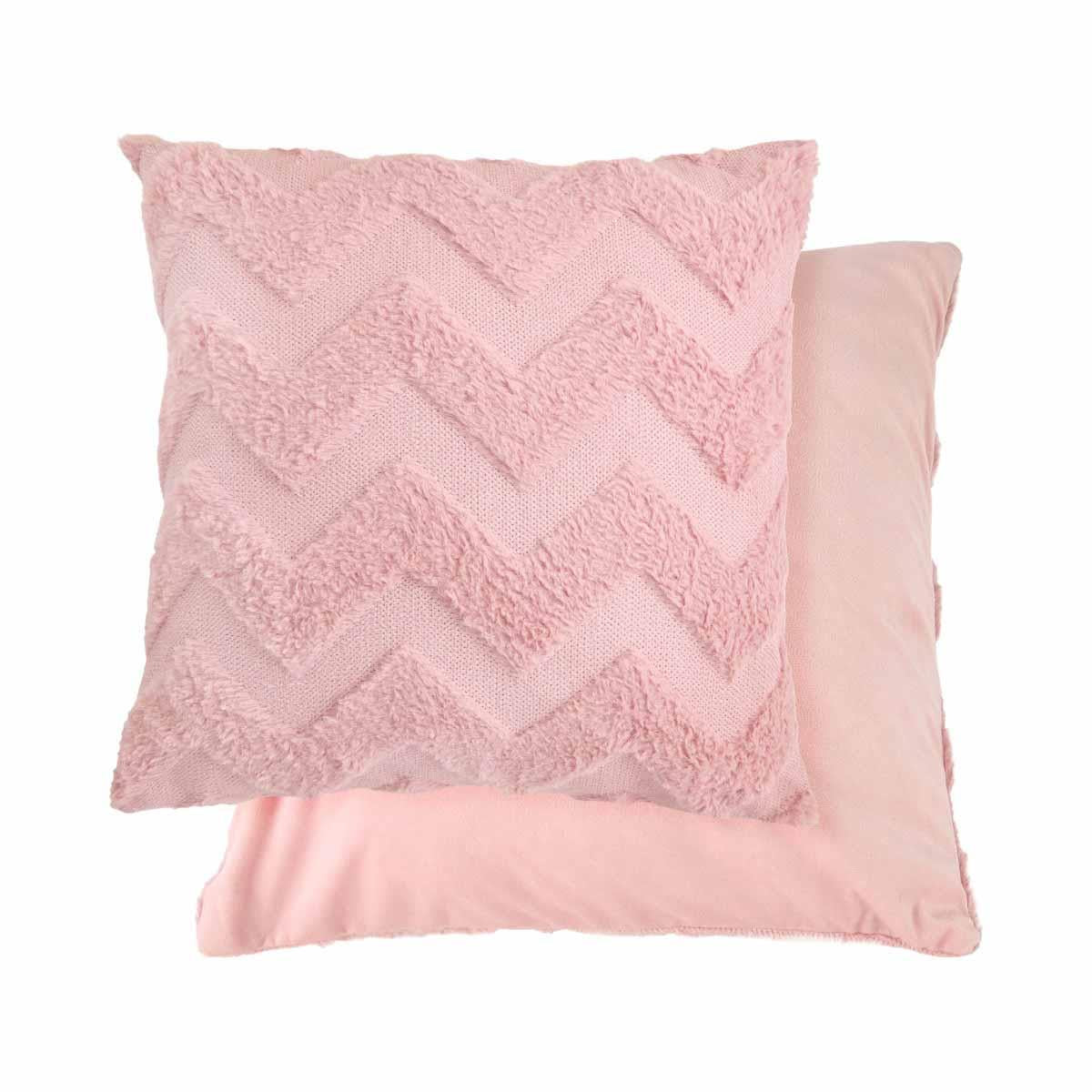 Nyla Zig Zag Cushion Cover 17x17" (43x43cm) by Emma Barclay 8
