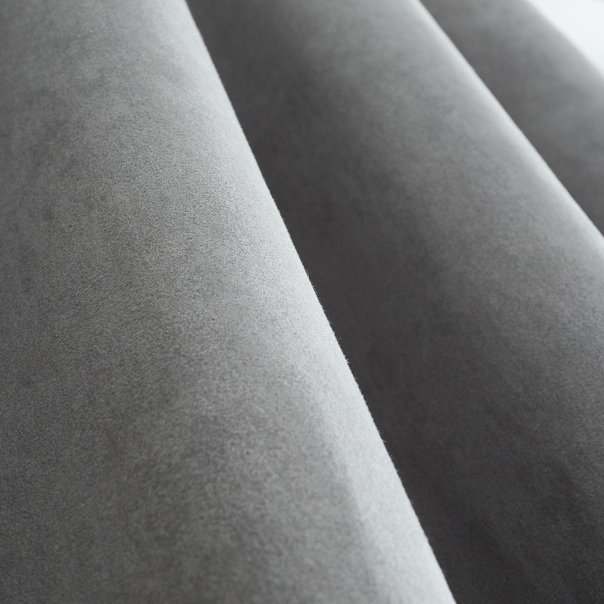 Faux Suede Eyelet Curtains by Catherine Lansfield