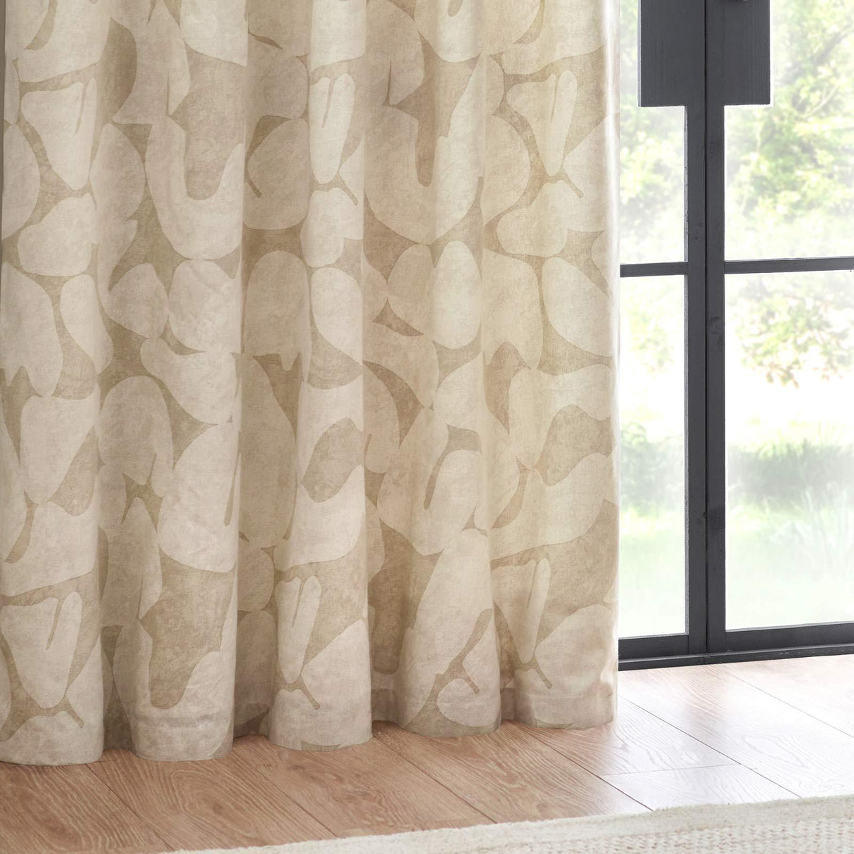 Brinn Abstract Eyelet Curtains by furn.