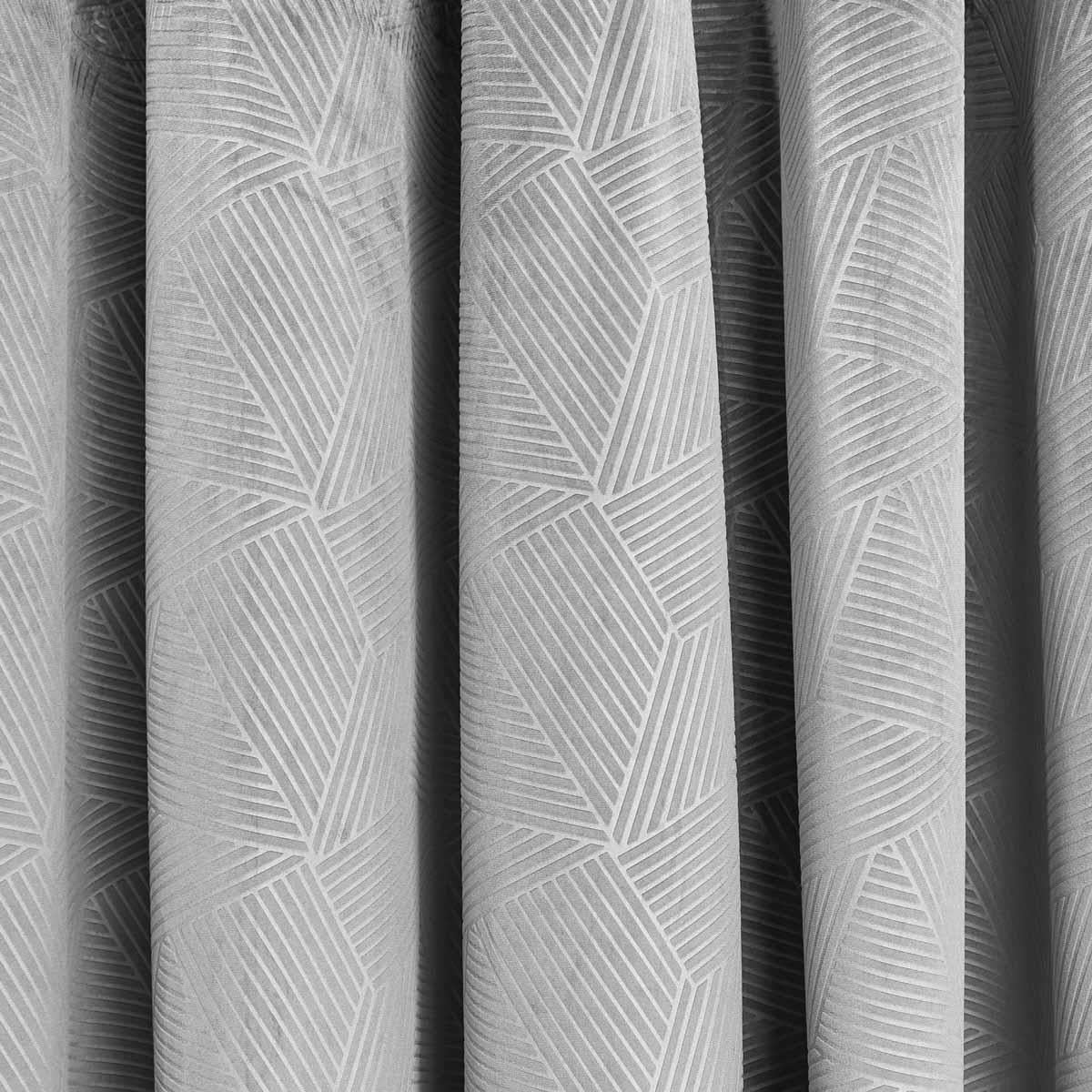 Thermal Embossed Velvet Blackout Eyelet Curtains by Emma Barclay