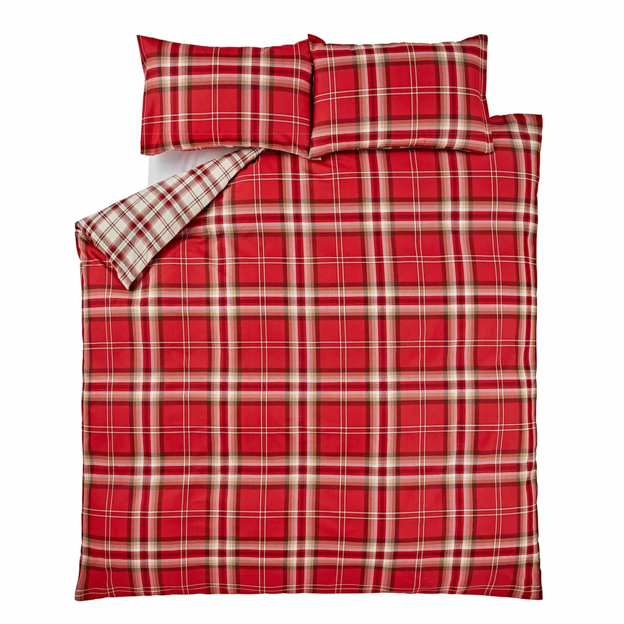 Kelso Check Duvet Cover Set by Catherine Lansfield