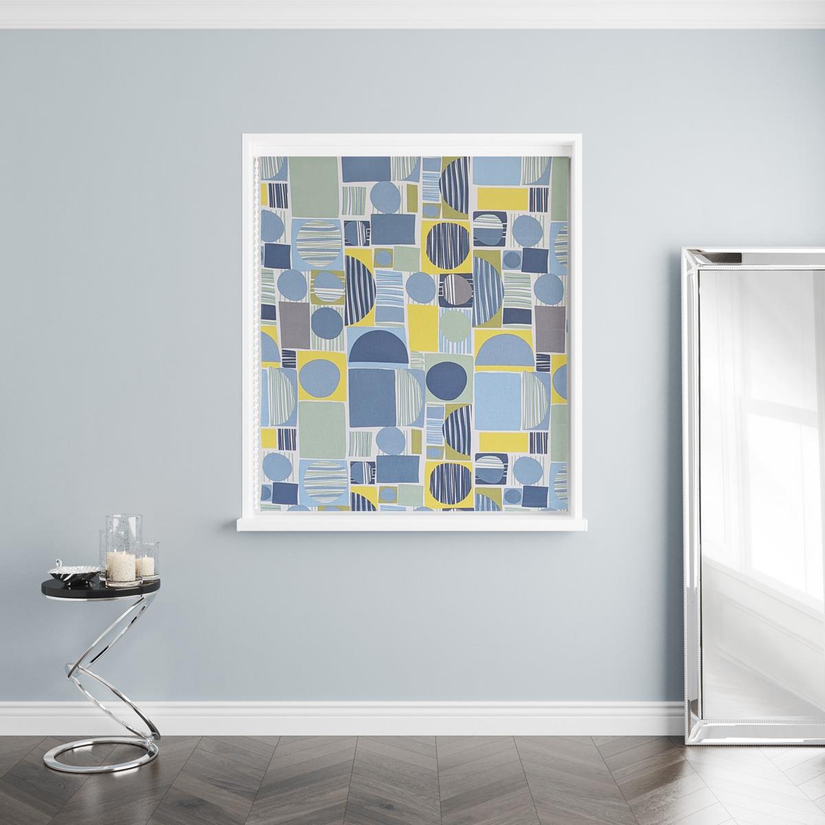 Carrie Bluebell Made To Measure Roman Blind by Style Furnishings