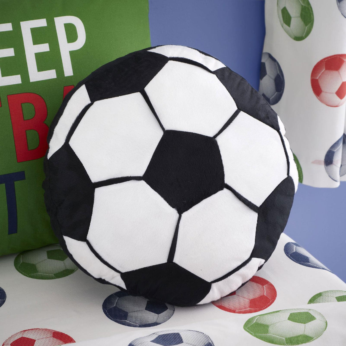 Catherine Lansfield It's a Goal 3D Football Kids Filled Cushion