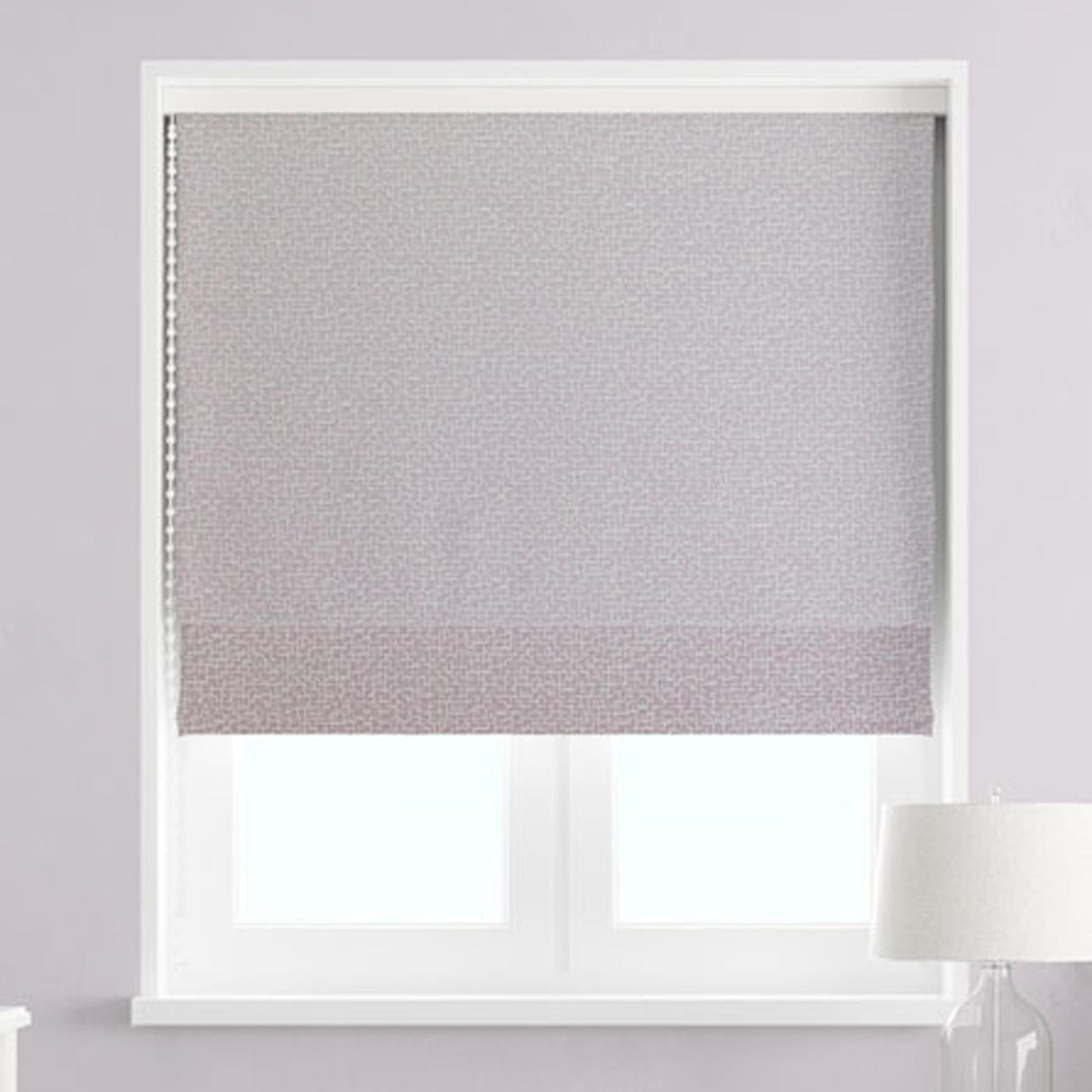 Andante Rosequartz Made To Measure Roman Blind by Style Furnishings