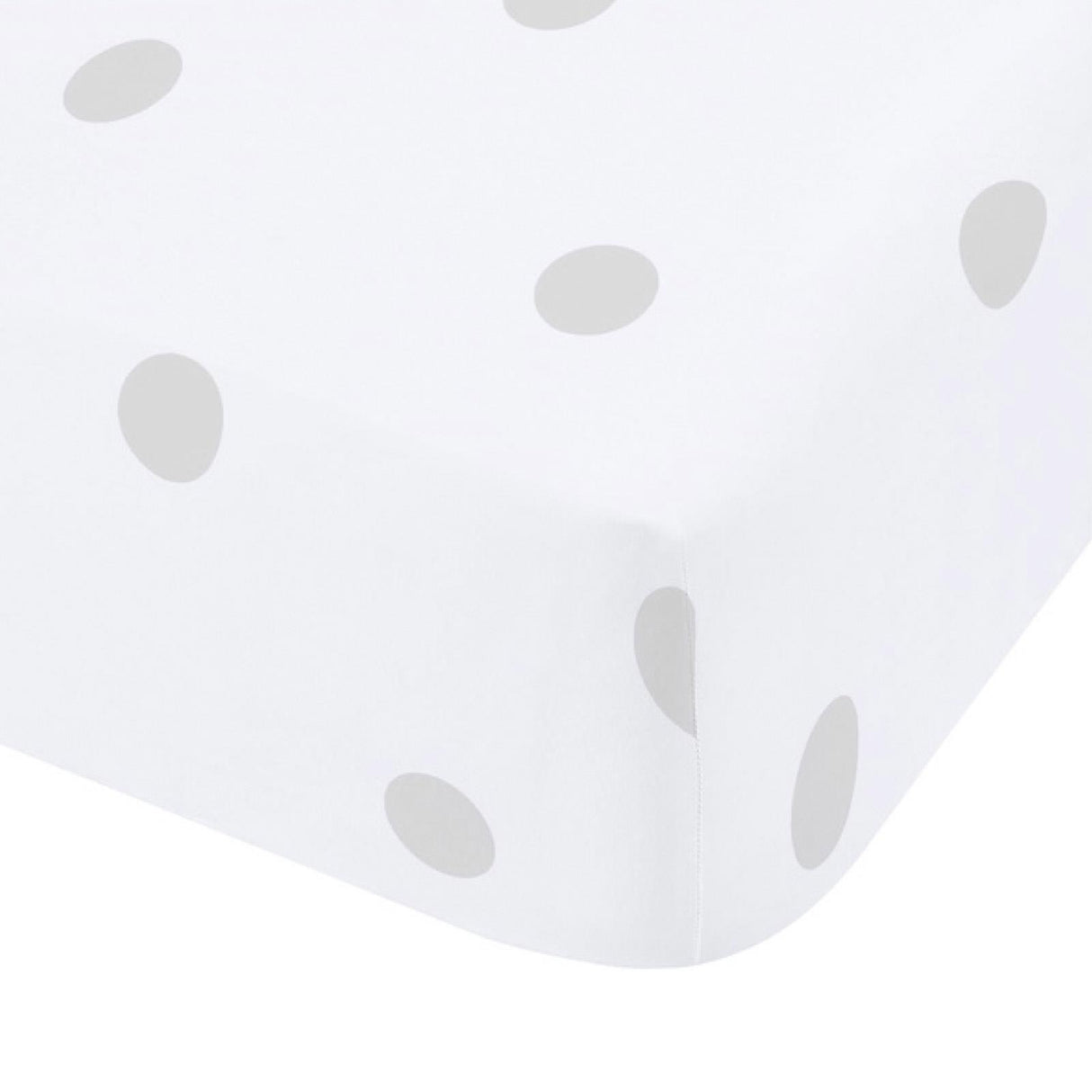 Brushed Cotton Flannelette Polka Dot Fitted Sheet 30cm Deep by Catherine Lansfield