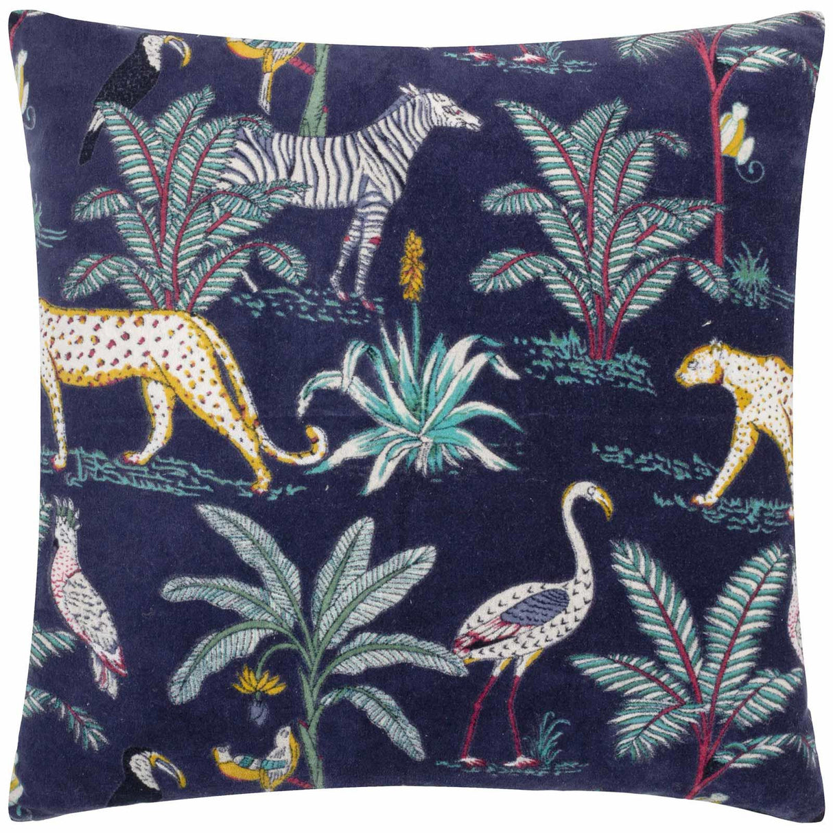 Wilds Tropical Cushion Cover 22" x 22" (55cm x 55cm) by Wylder Tropics 8