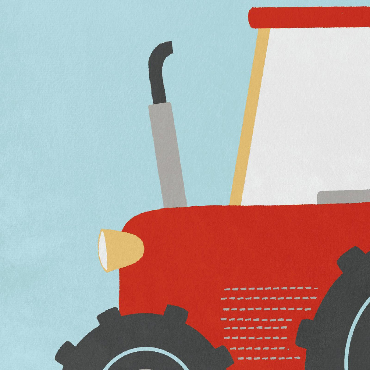 Bedlam Farmyard Friends Red Kids Animal Print Filled Cushion 4