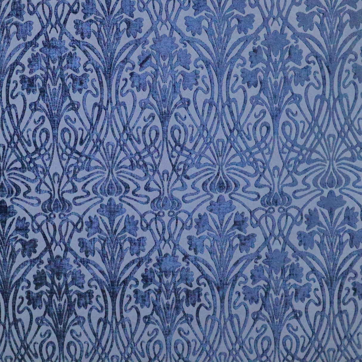 Tiverton Indigo Made To Measure Curtains by Style Furnishings