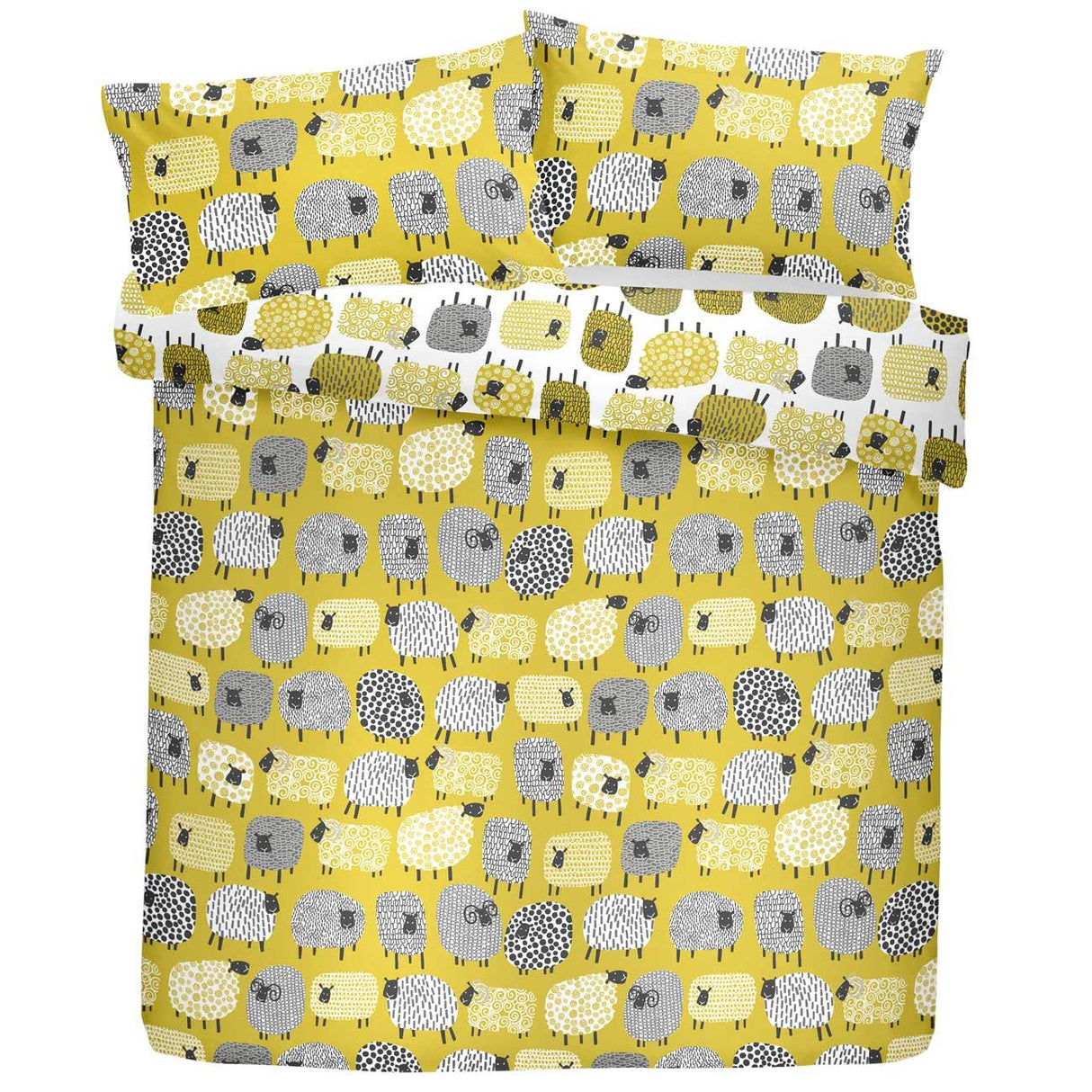 Dotty Sheep Duvet Cover Set by Fusion