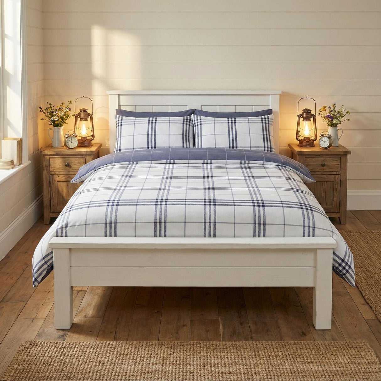 Harris Check Duvet Cover Set by Rapport Home