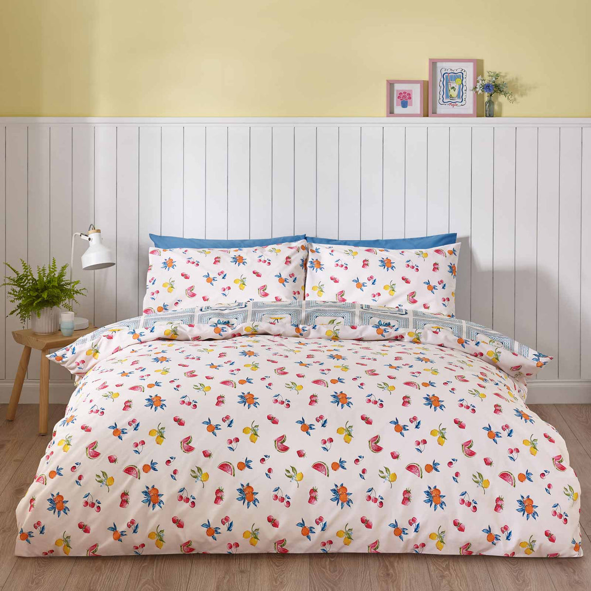Riviera Tiles Duvet Cover Set by Catherine Lansfield