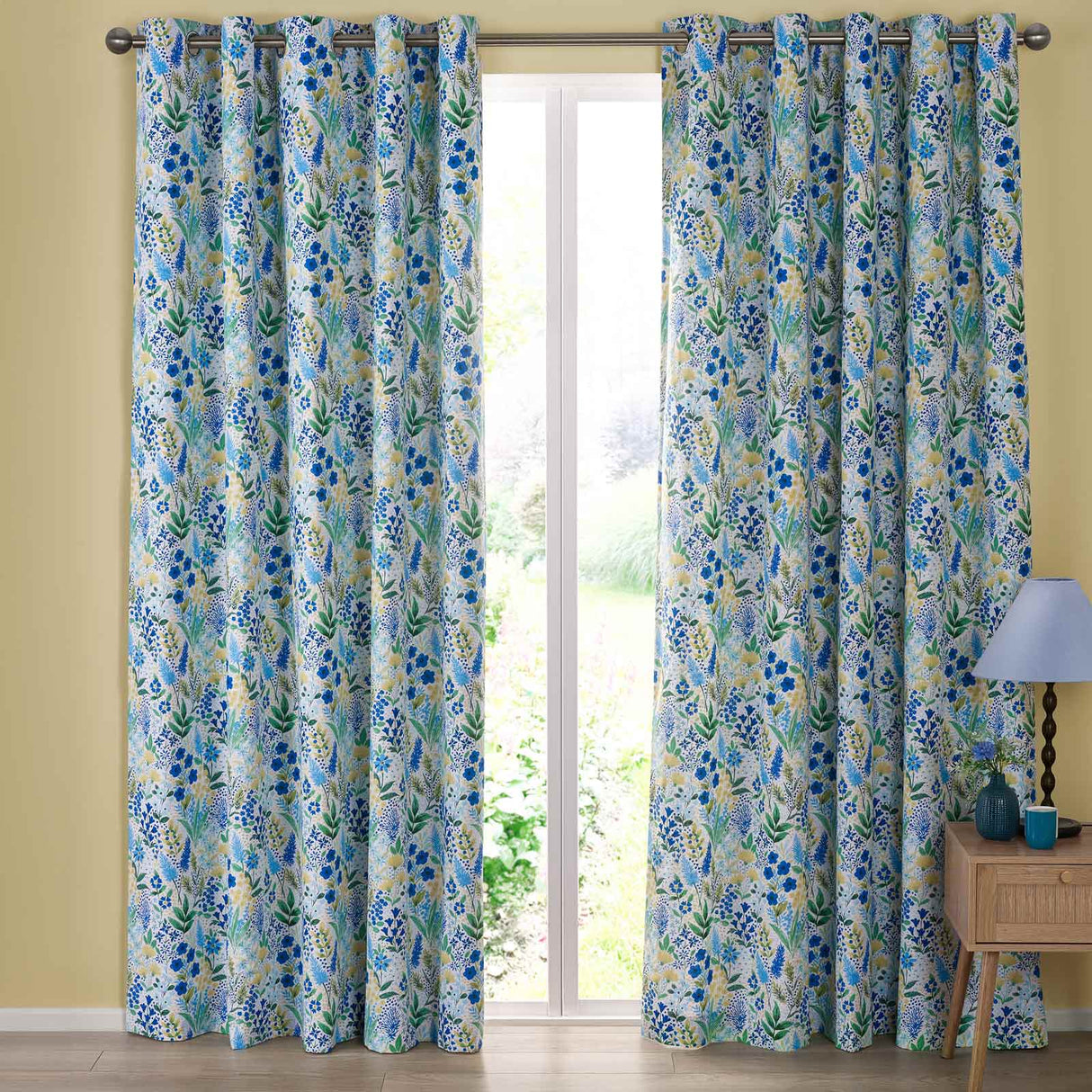 Tilly Floral Eyelet Curtains by Catherine Lansfield