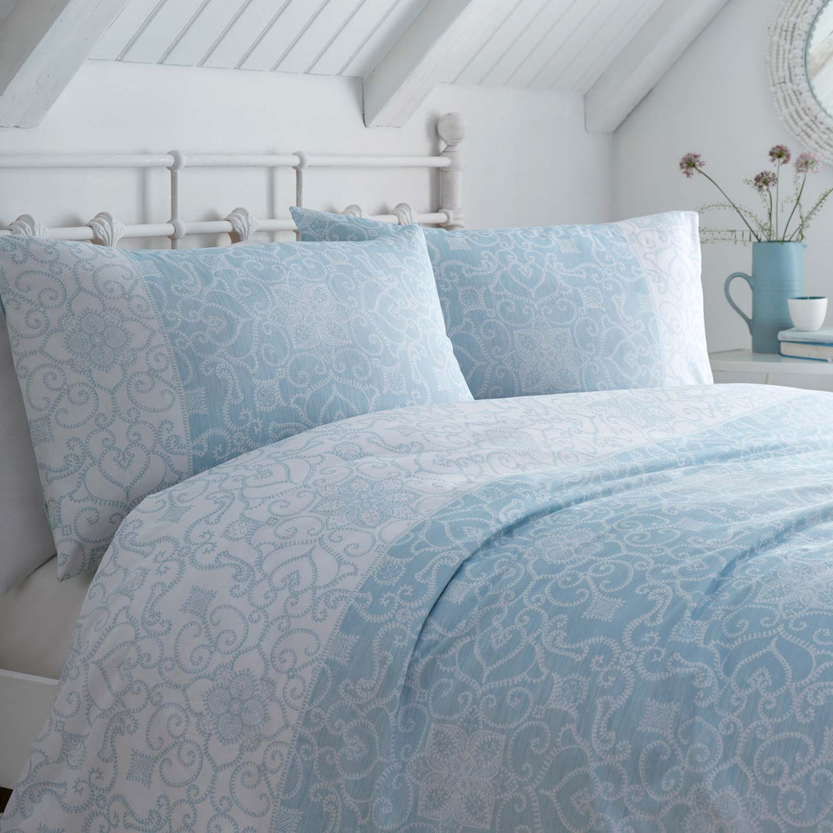 Frampton Blue Duvet Cover Set