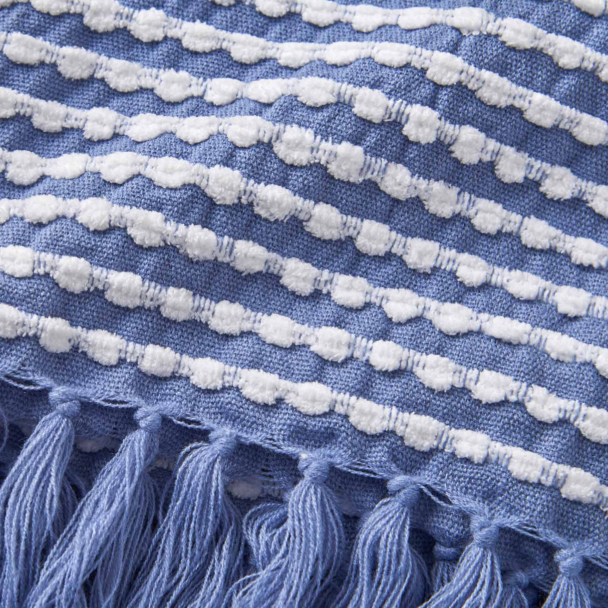 Catherine Lansfield Stab Stitch Cosy Throw Blanket 125cm x 150cm 23