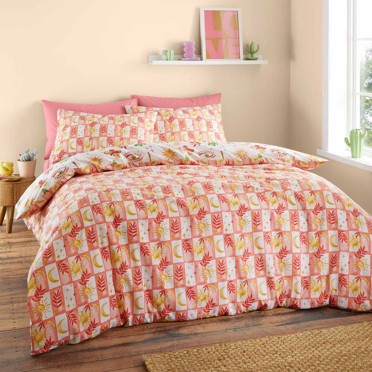 Fiesta Reversible Duvet Cover Set by Sassy B