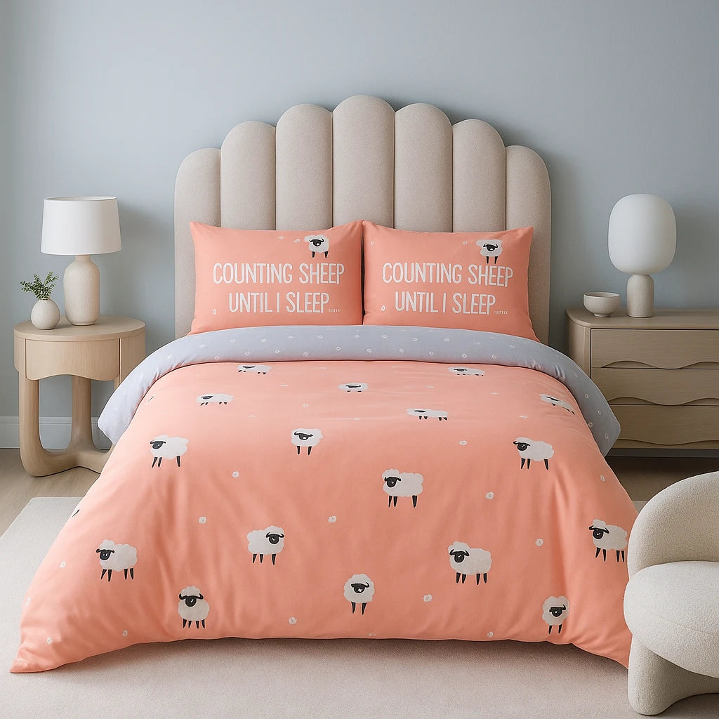 So Soft Counting Sheep Duvet Cover Set by Rapport Home