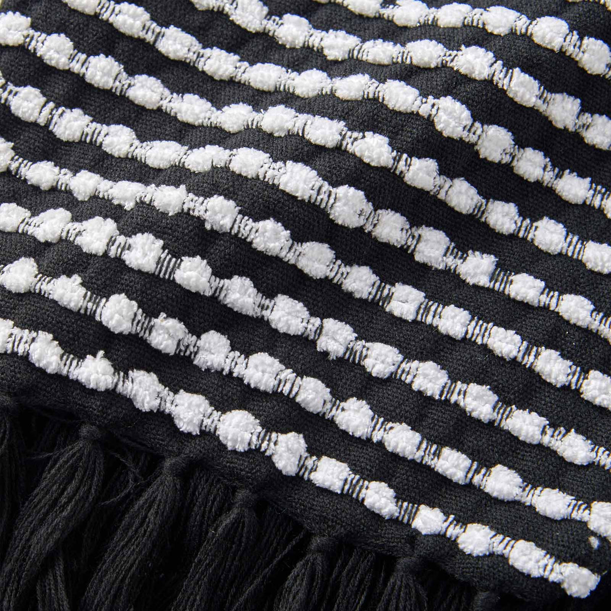 Catherine Lansfield Stab Stitch Cosy Throw Blanket 125cm x 150cm 18